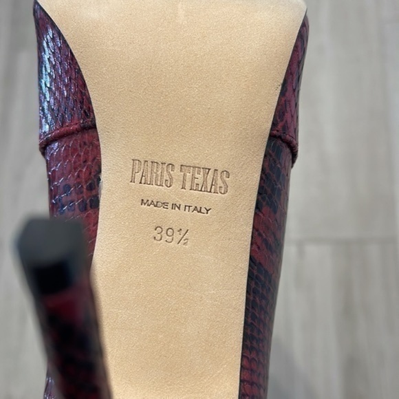 Paris Texas Python Boot - Picture 9 of 9